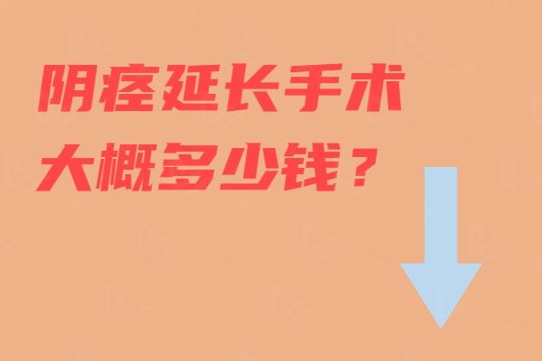 阴痉延长手术大概多少钱www.01www.com